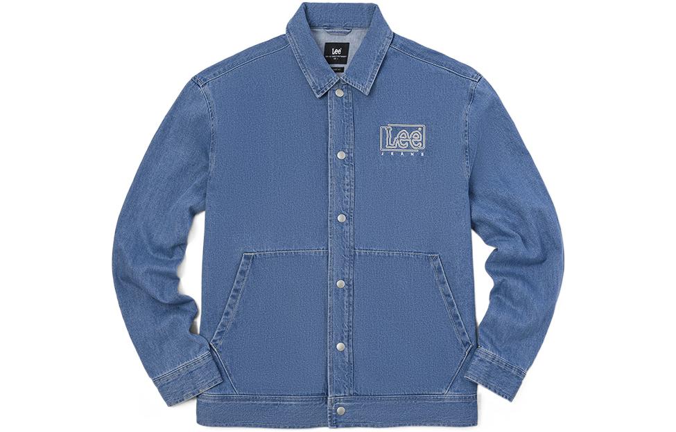 

Lee Джинсовая куртка мужская среднего размера светло-голубая, Medium Light Blue