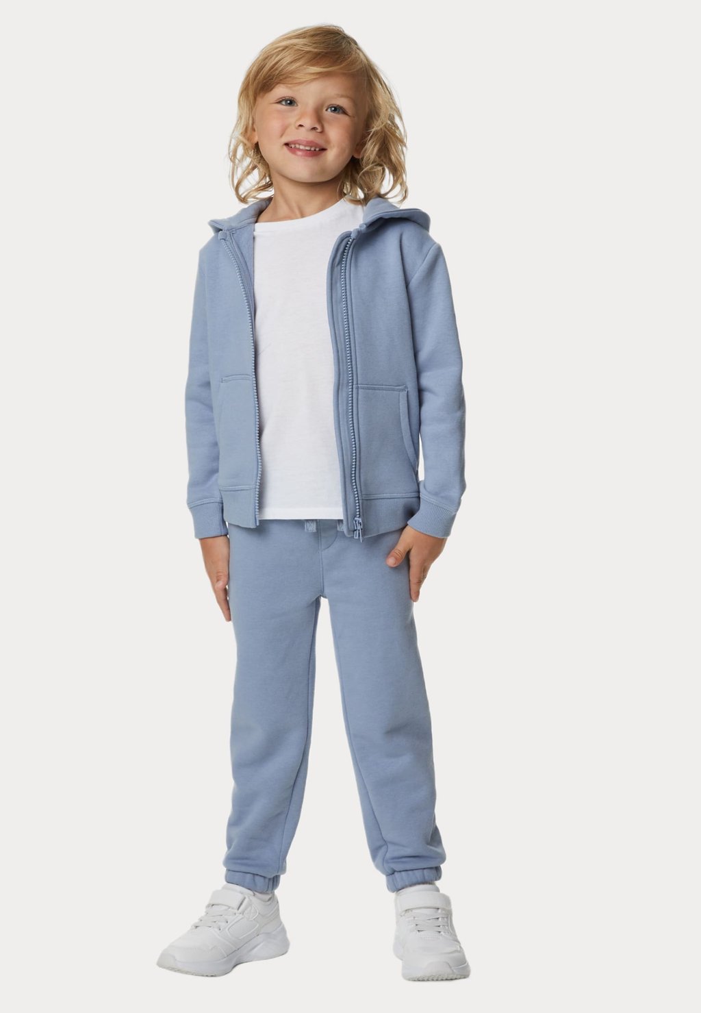 

Толстовка на молнии Marks & Spencer, синий