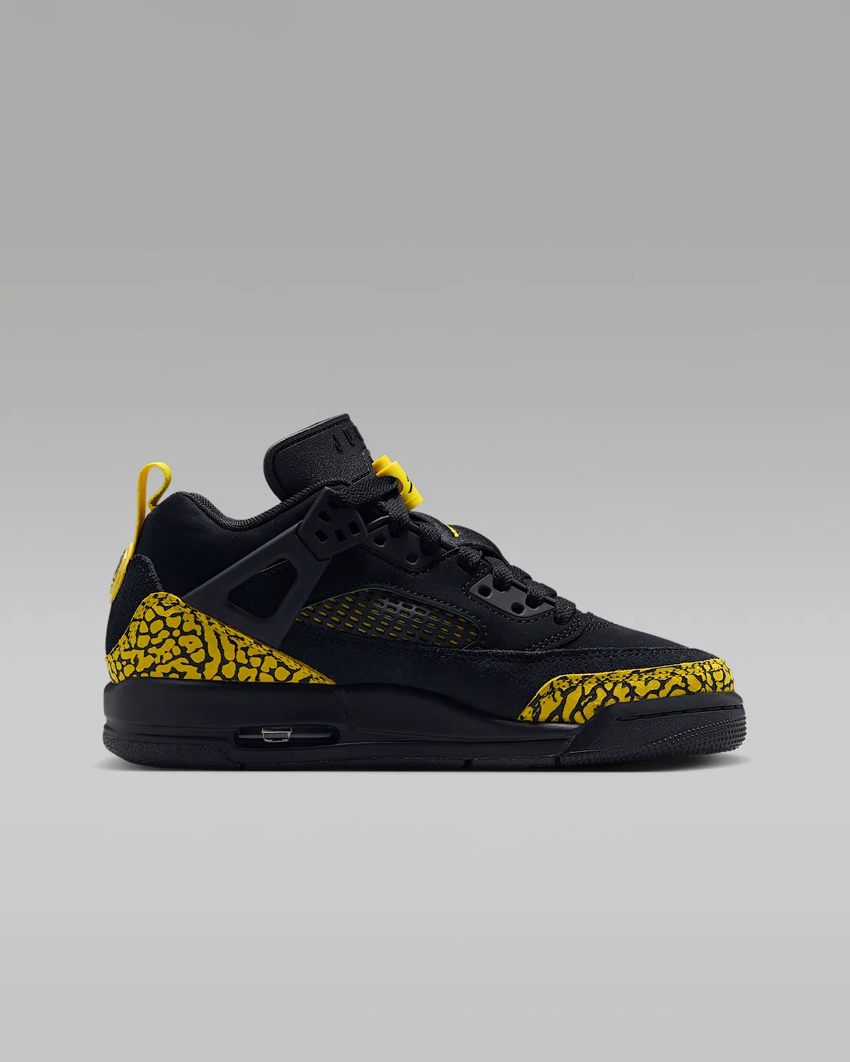 Детские кроссовки Jordan Spizike Low, Black/Speed Yellow/Speed Yellow/Black — фото 3
