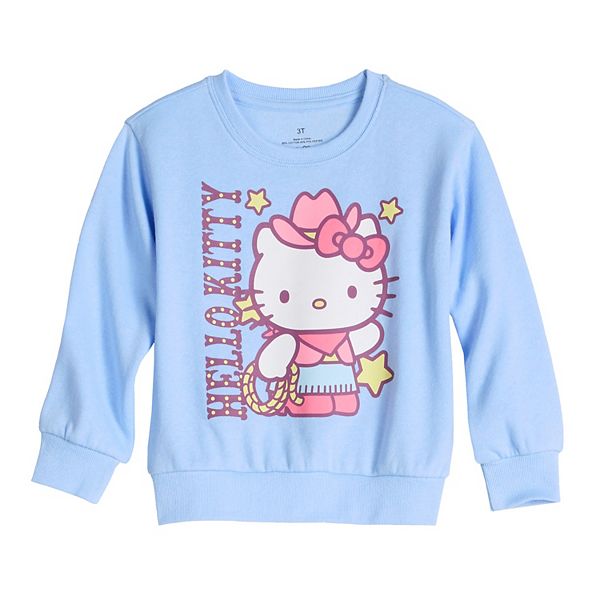 

Детский свитшот с принтом Hello Kitty в стиле ковбоя Jumping Beans