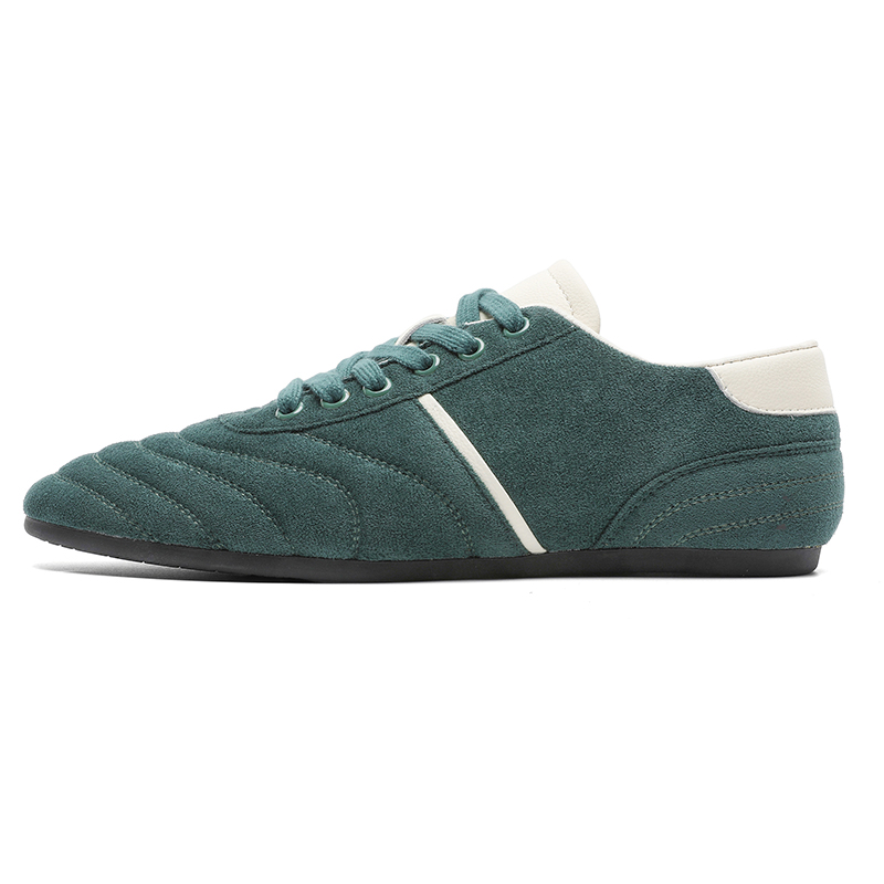 

MUYI Мужские низкие кеды повседневные зелёные, цвет Green[Men's]