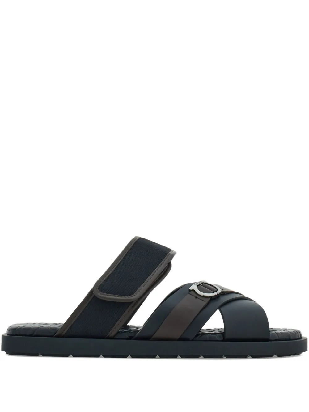

Сандалии Gancini Ferragamo, черный