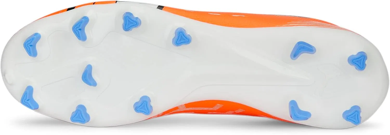 Женские кроссовки PUMA Ultra Play для искусственного пола, цвет Ultra Orange, PUMA White Blue Glimmer — фото 3