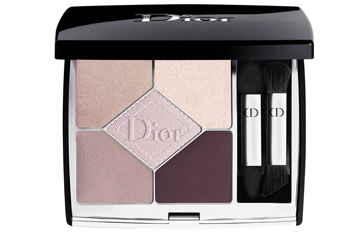 Палитра теней для век haute couture limited edition матовые пять цветов velour matte DIOR — фото 3