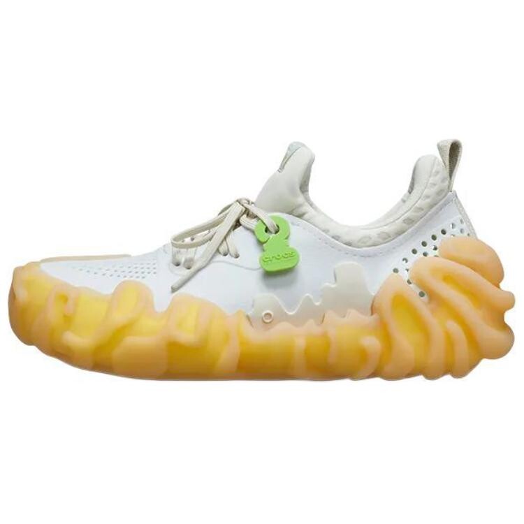 

Кроссовки для образа жизни унисекс с низким верхом Crocs, белый/желтый
