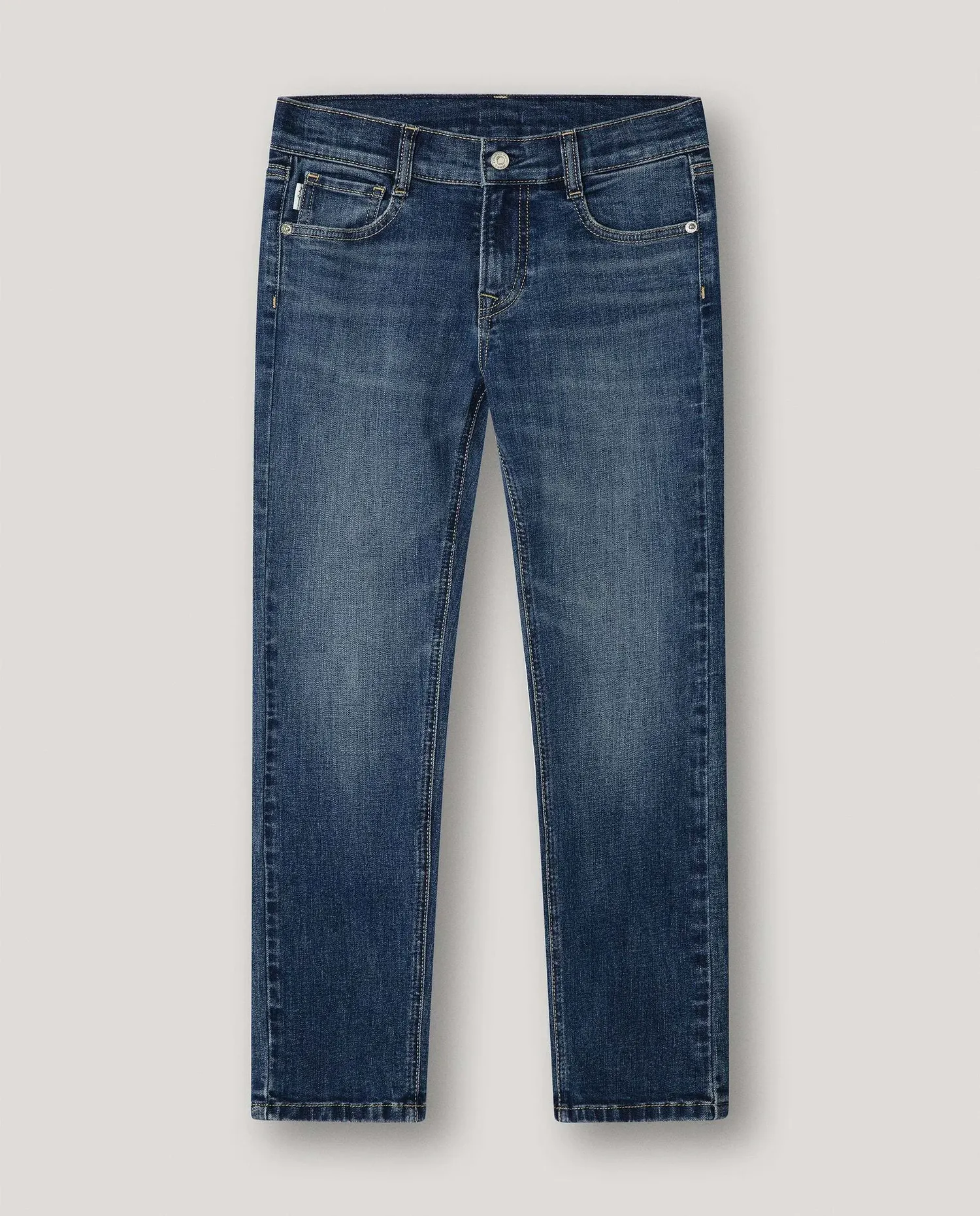Прямые джинсы Cashed для мальчика Pepe Jeans, индиго синий