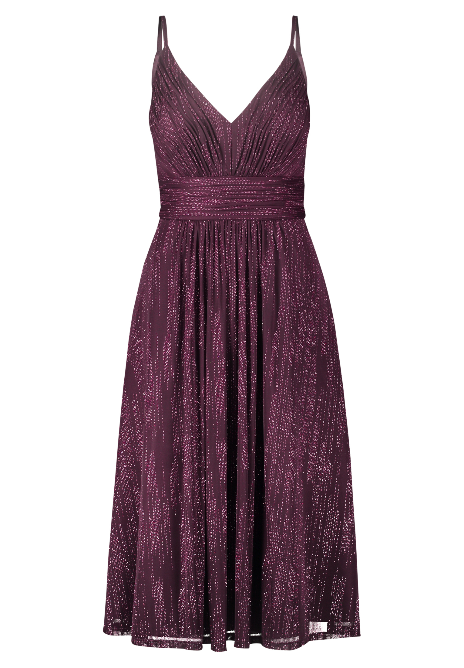 

Платье Vera Mont Abend im Glitzer Look, цвет Shiny Aubergine