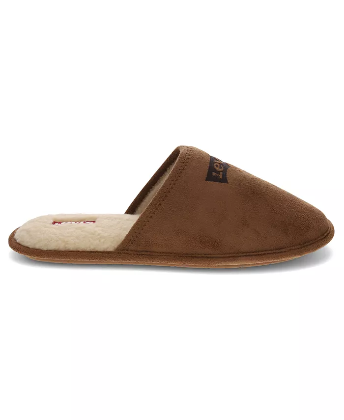 Мужские тапочки Milton 2 Slip-On с круглым носком Levi'S, загар/бежевый — фото 2