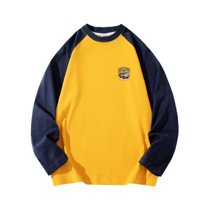 

Футболка для младших школьников Jeep, желтый