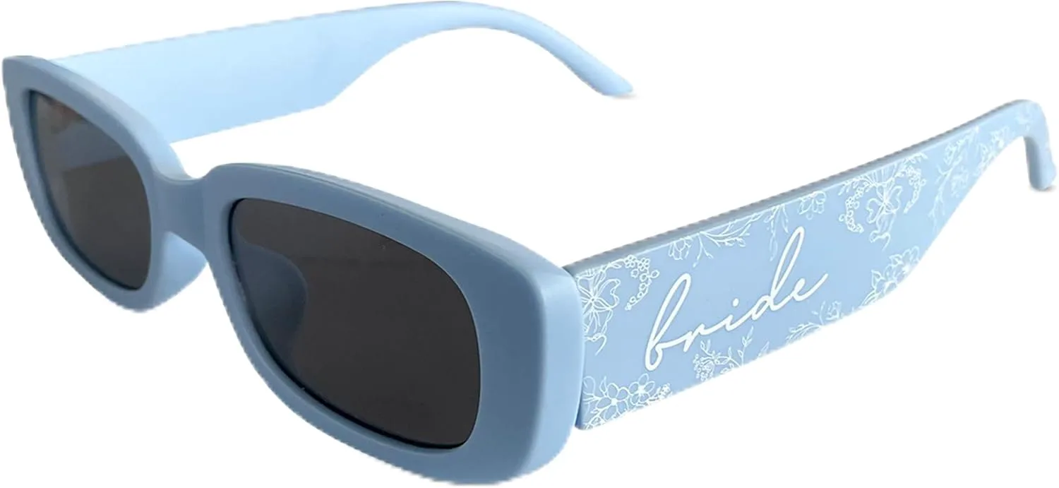 

Солнцезащитные очки LADY&HOME для невесты, синие, для девичника, аксессуар для вечеринки в честь невесты, подарок на девичник (светло-голубые) LADY&HOME, Light Blue