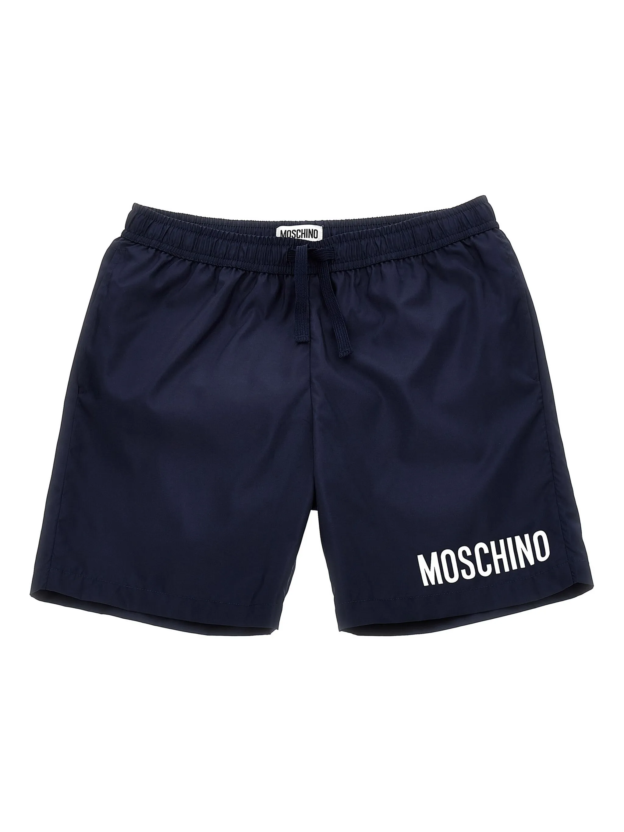 

Плавки-шорты с логотипом Moschino Kids, синий