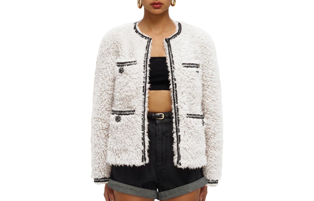 

Self-portrait Белое бархатное пальто, Pure White