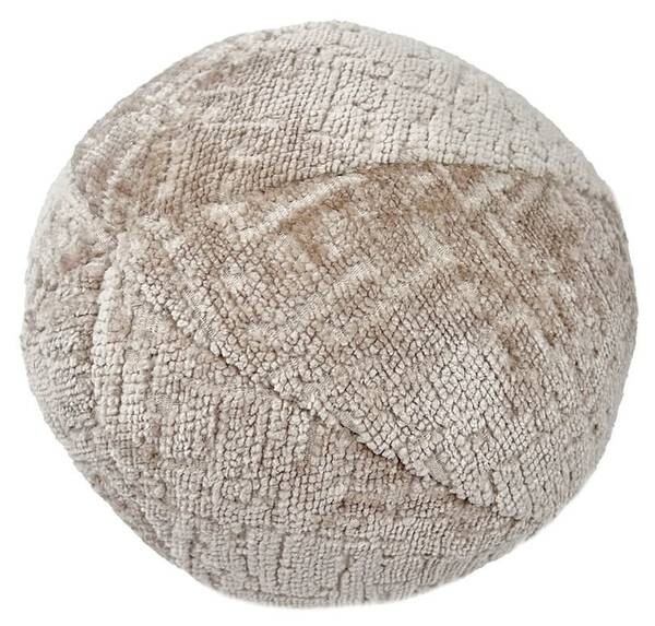 

Декоративная подушка AltaBeds Happy Pill 13, 13x13x13 см цвет chenille-stoff - beige