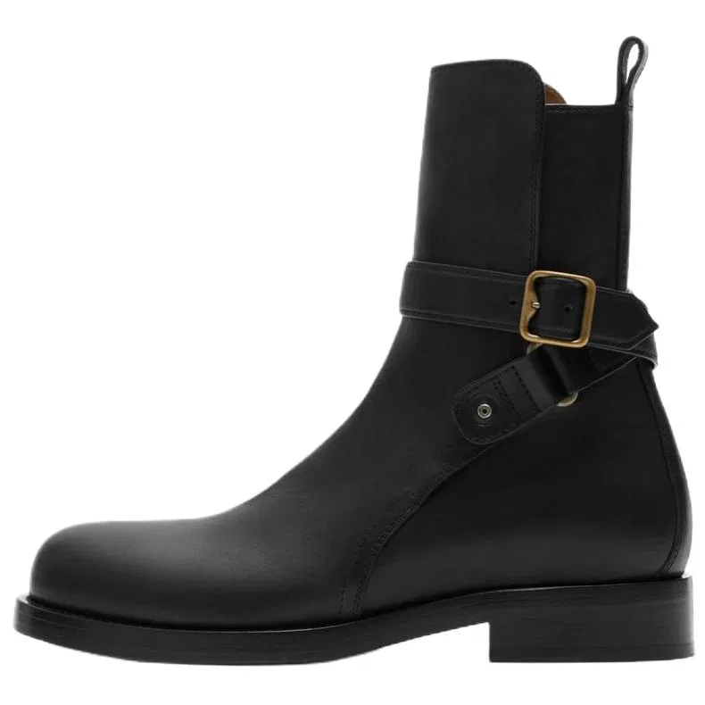 Ботильоны из телячьей кожи Burberry Original Shoe Box Included черный