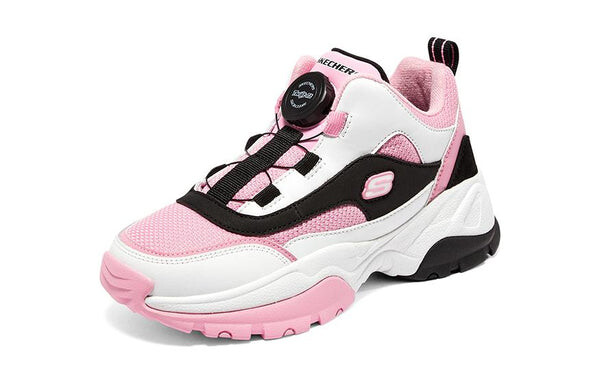 Кроссовки kozmiks 'white pink black' Skechers, белый — фото 3