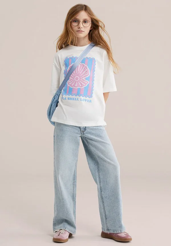 Джинсы свободного кроя blue ridge We Fashion, Light Blue