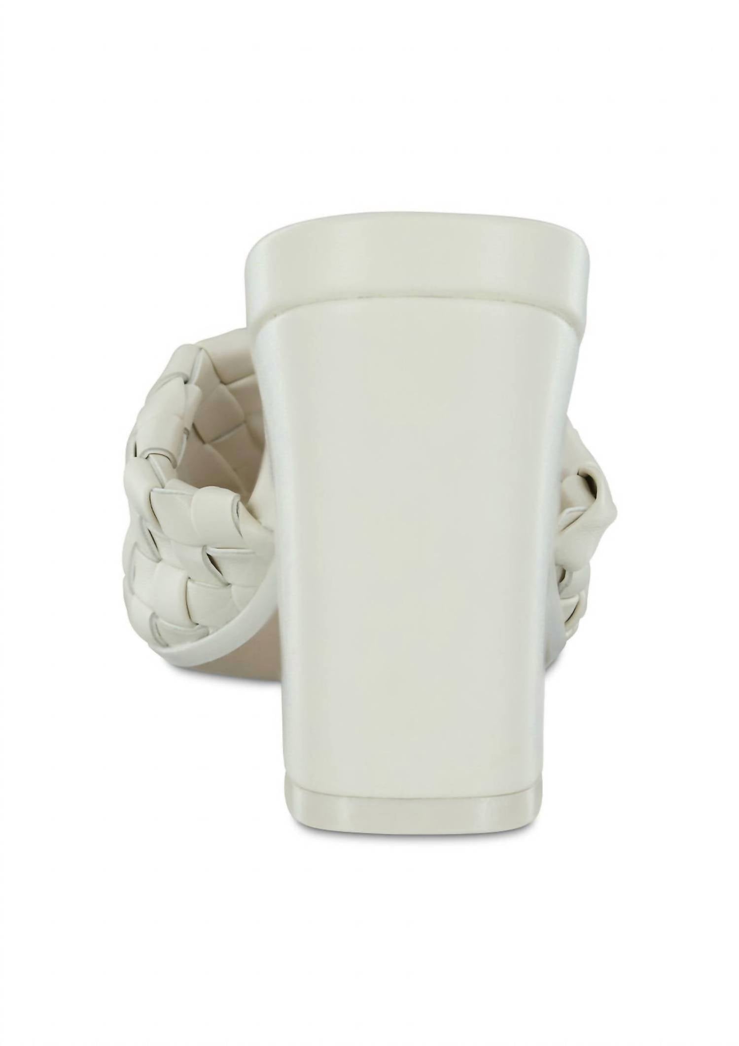 Женские туфли Minna на каблуке, цвет костяной Mia, Bone — фото 4