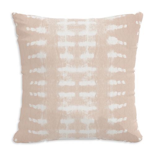 

Подушка для улицы в пунктирную полоску, 18 x 18 дюймов Sparrow & Wren, цвет Pink