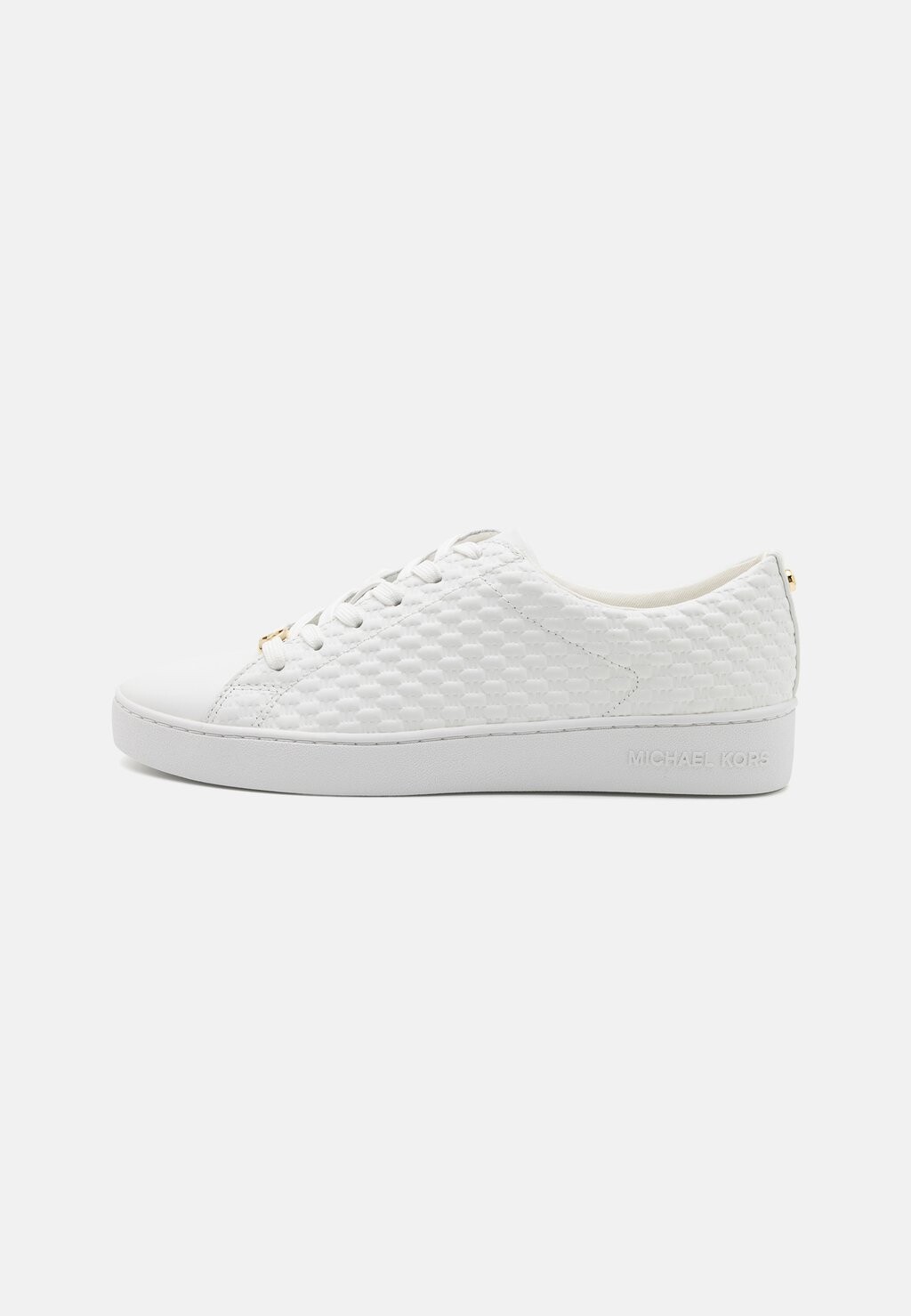 Низкие кроссовки Keaton Lace Up MICHAEL Michael Kors, цвет optic white