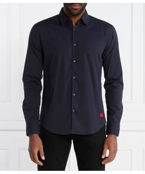 

Рубашка Hermo Slim fit Hugo, синий