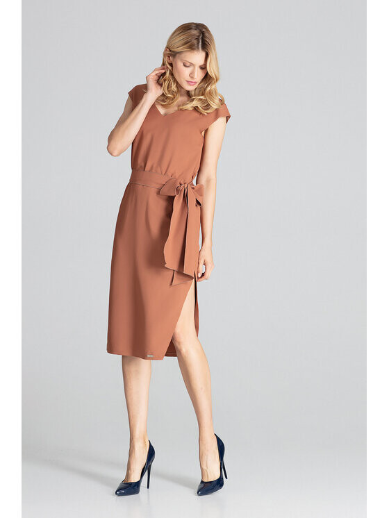 

Платье стандартного кроя Figlfigl, коричневый
