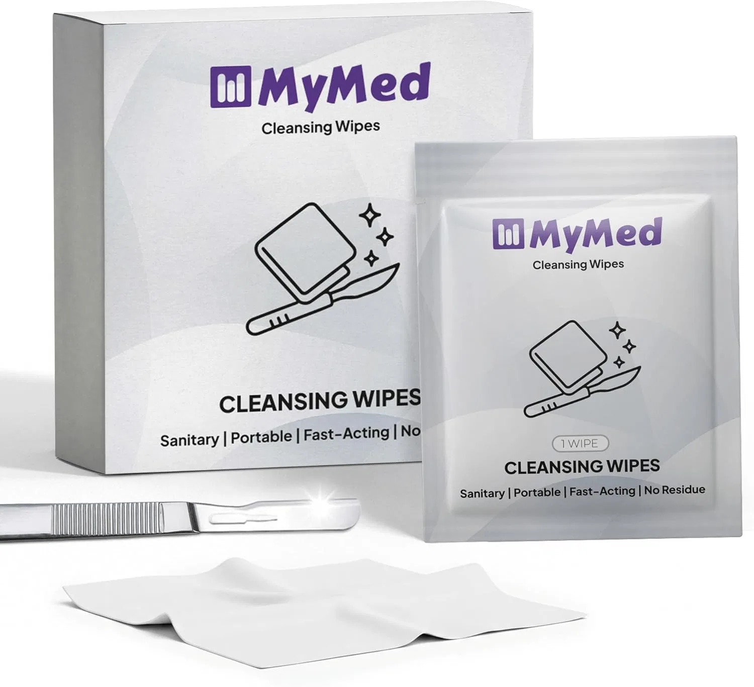 Средство для снятия макияжа Mymed — Салфетки для очистки инструментов — фото 4