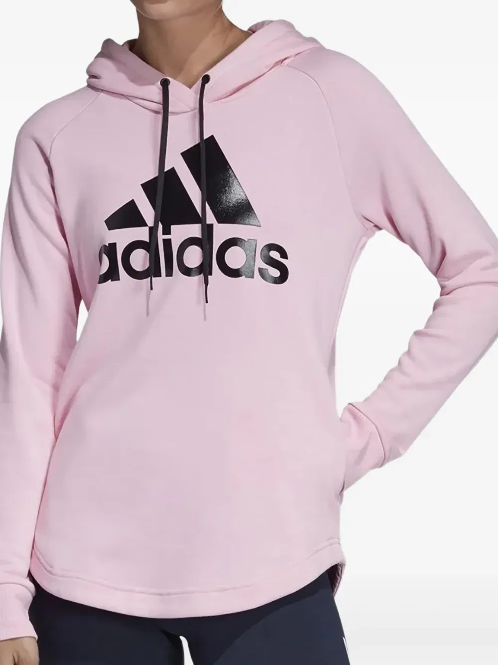 Худи Stadium Badge of Sport Pink Adidas, розовый