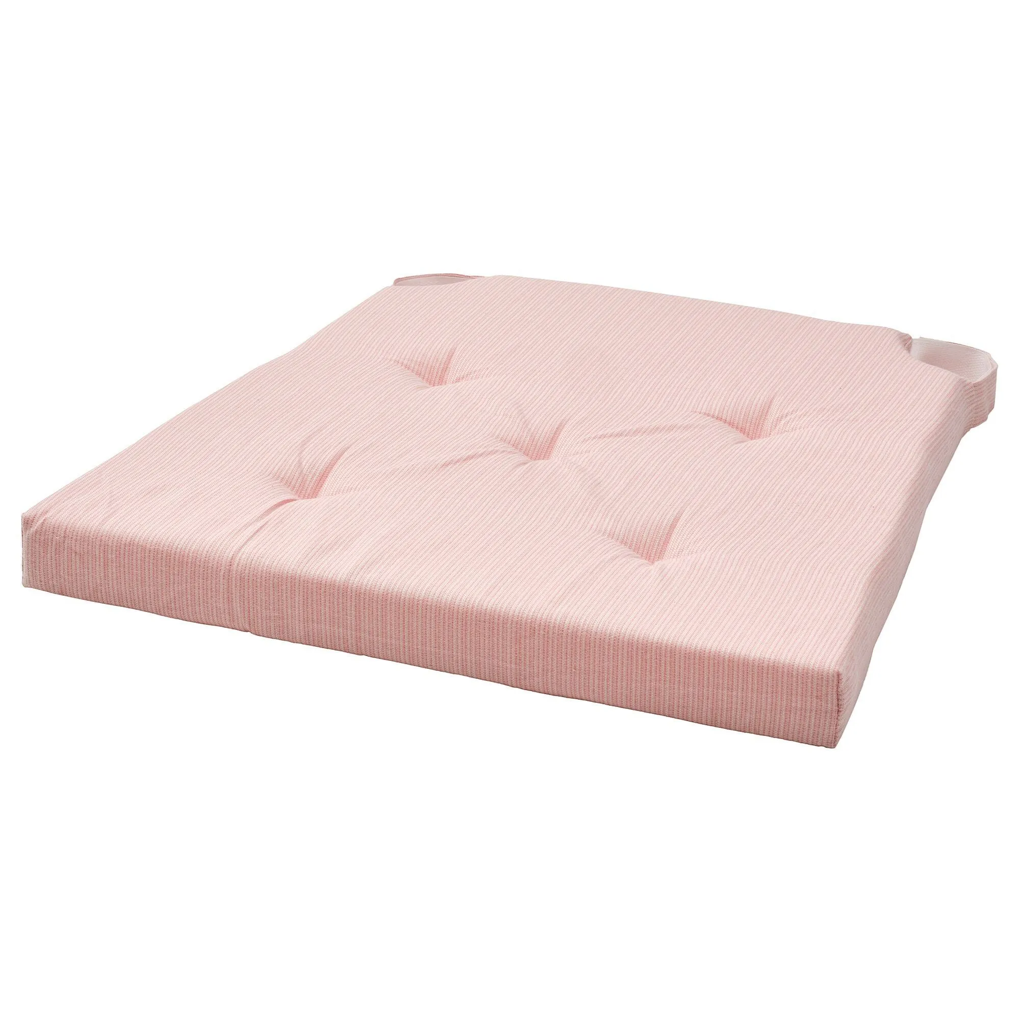 

Подушка на стул, розовый/белый, 42/35x40x4 см, JUSTINA IKEA
