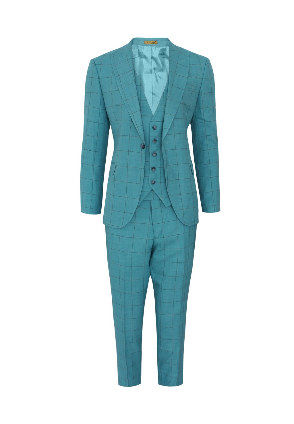 

Костюм SLIM FIT KARIERT SET Fashion Tower, бирюзовый