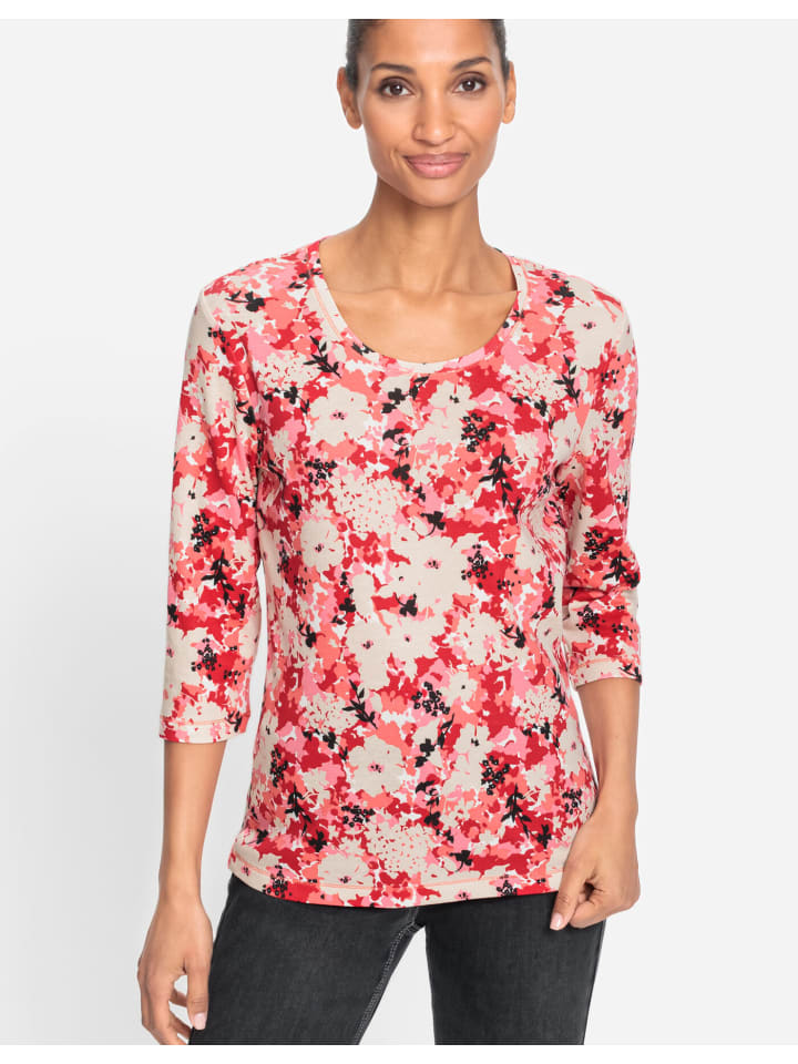

Футболка Olsen, цвет bright coral
