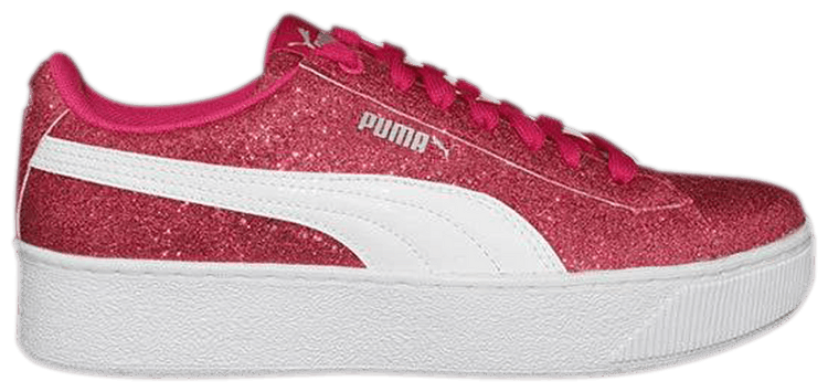 

Кроссовки Puma Vikky Platform Jr 'Glitz - Purple', фиолетовый