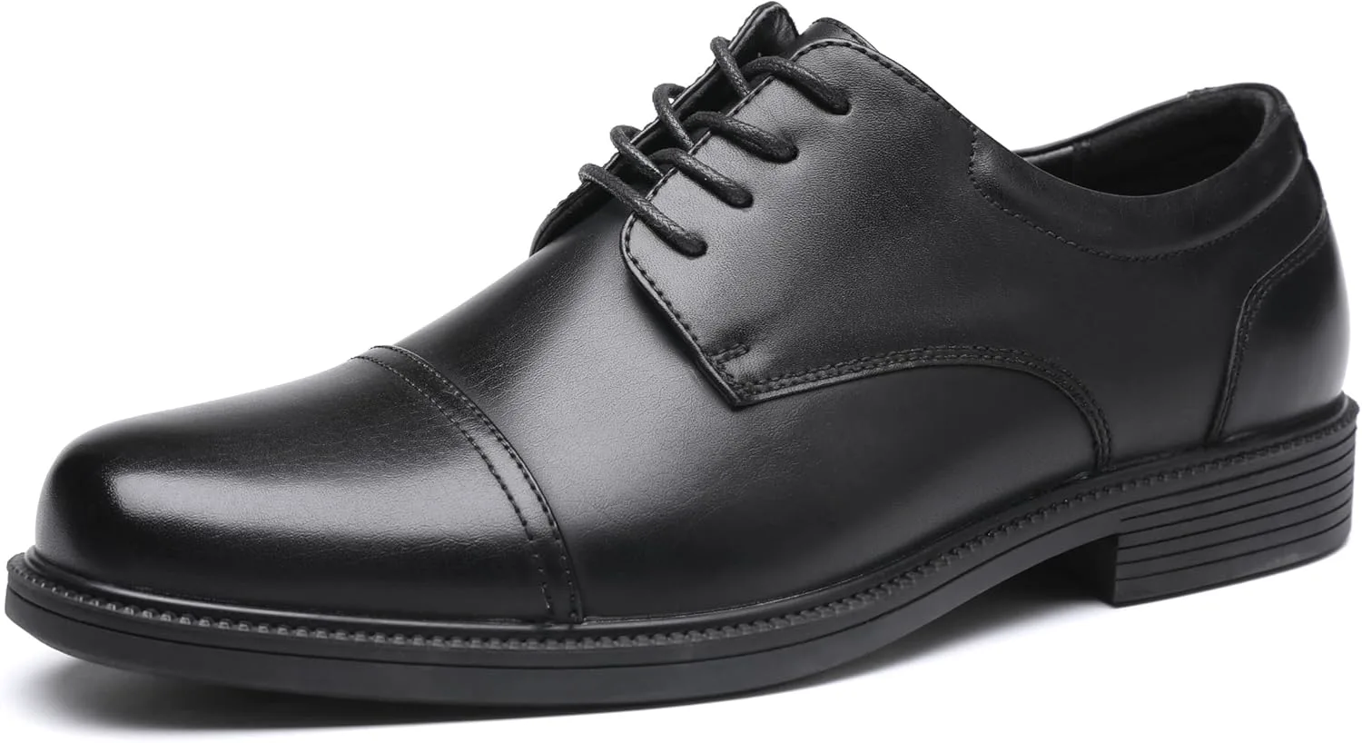 

Мужские классические формальные оксфорды DECARSDZ с лакированной кожей, шнуровкой, для смокинга, свадьбы и делового стиля, черный