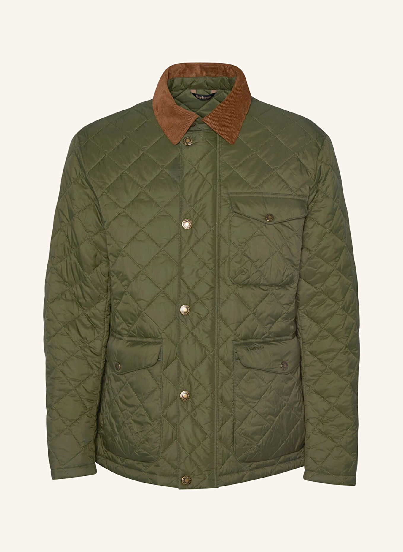 

Стеганая куртка Хортон Barbour, зеленый
