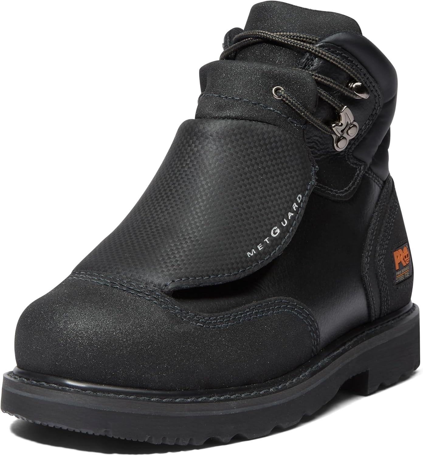 

Timberland PRO мужские рабочие ботинки с внешней металлической защитой и стальным носком, 6 дюймов, Black