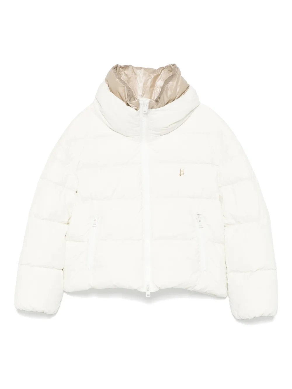 

Куртка с логотипом Herno Kids, белый