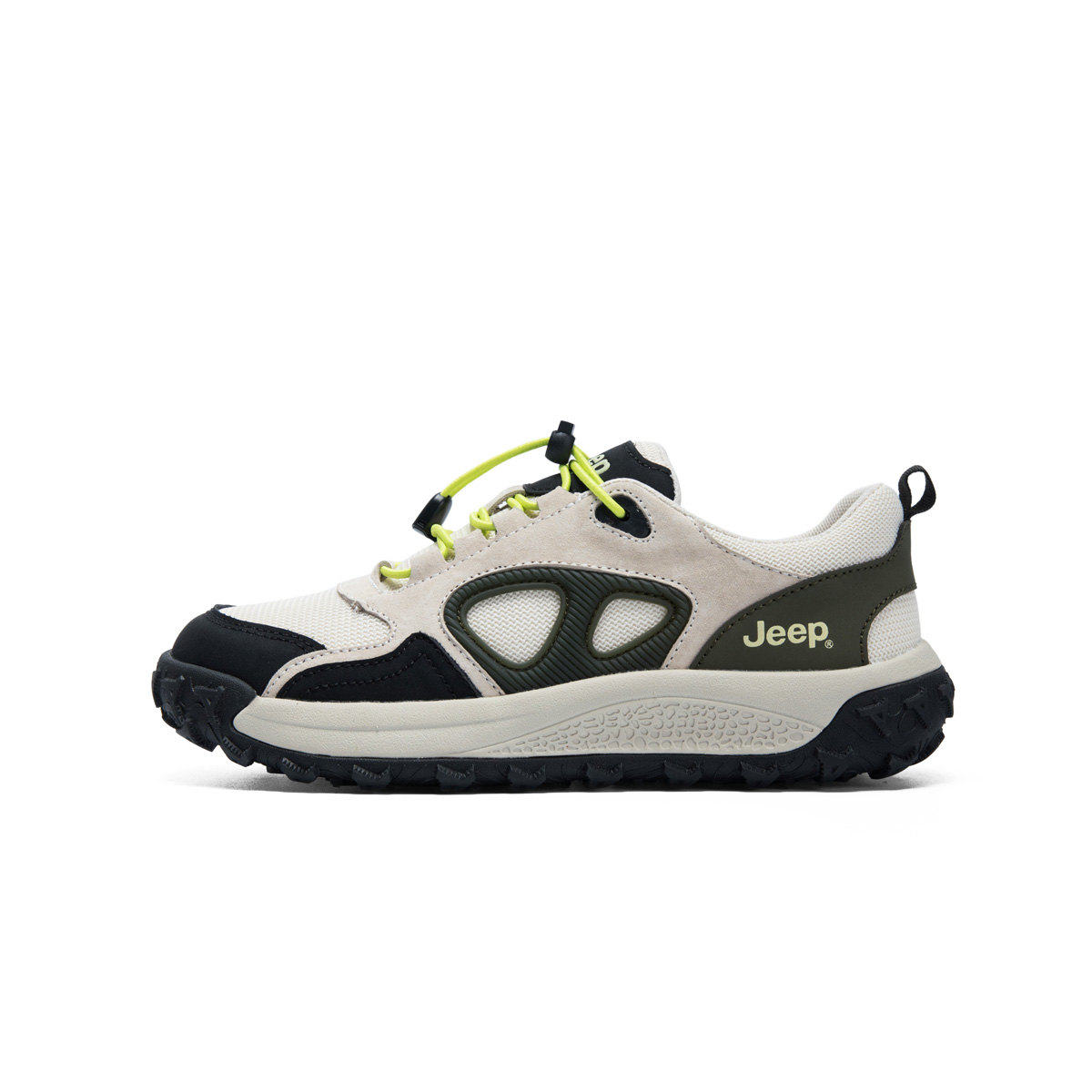 

Легкие низкие повседневные беговые кроссовки Women's Jeep, черный