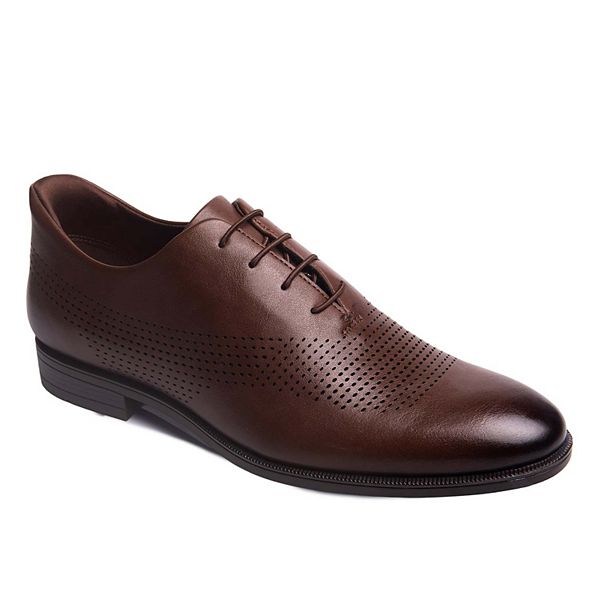 

Мужские оксфорды East road с перфорацией и технологией hands-free slip on Marc Joseph New York, Brown