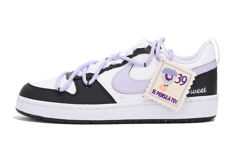 

Кроссовки Nike Court Borough Series Skateboard Shoes Women's Low-Top Purple
