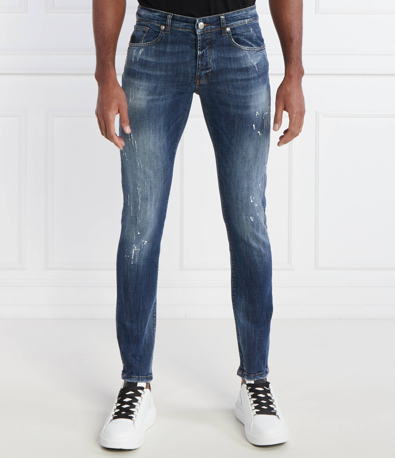 

Джинсы John Richmond SID Straight fit, темно-синий