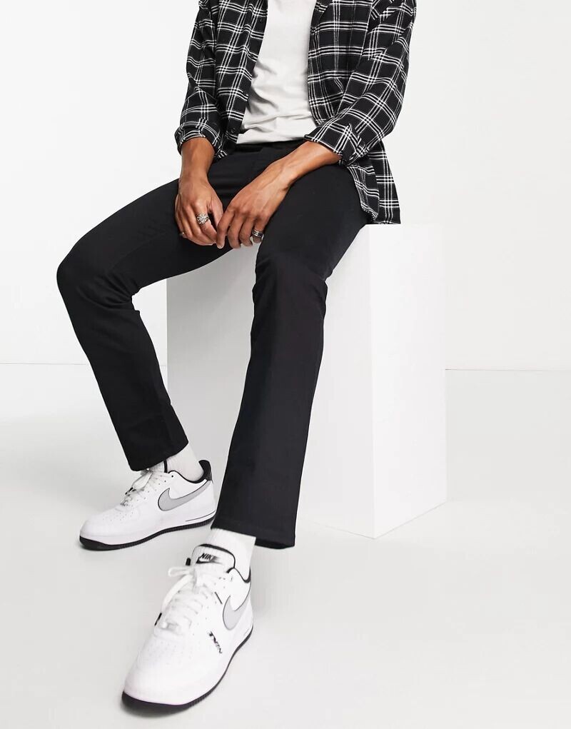 

Черные узкие джинсы Topman