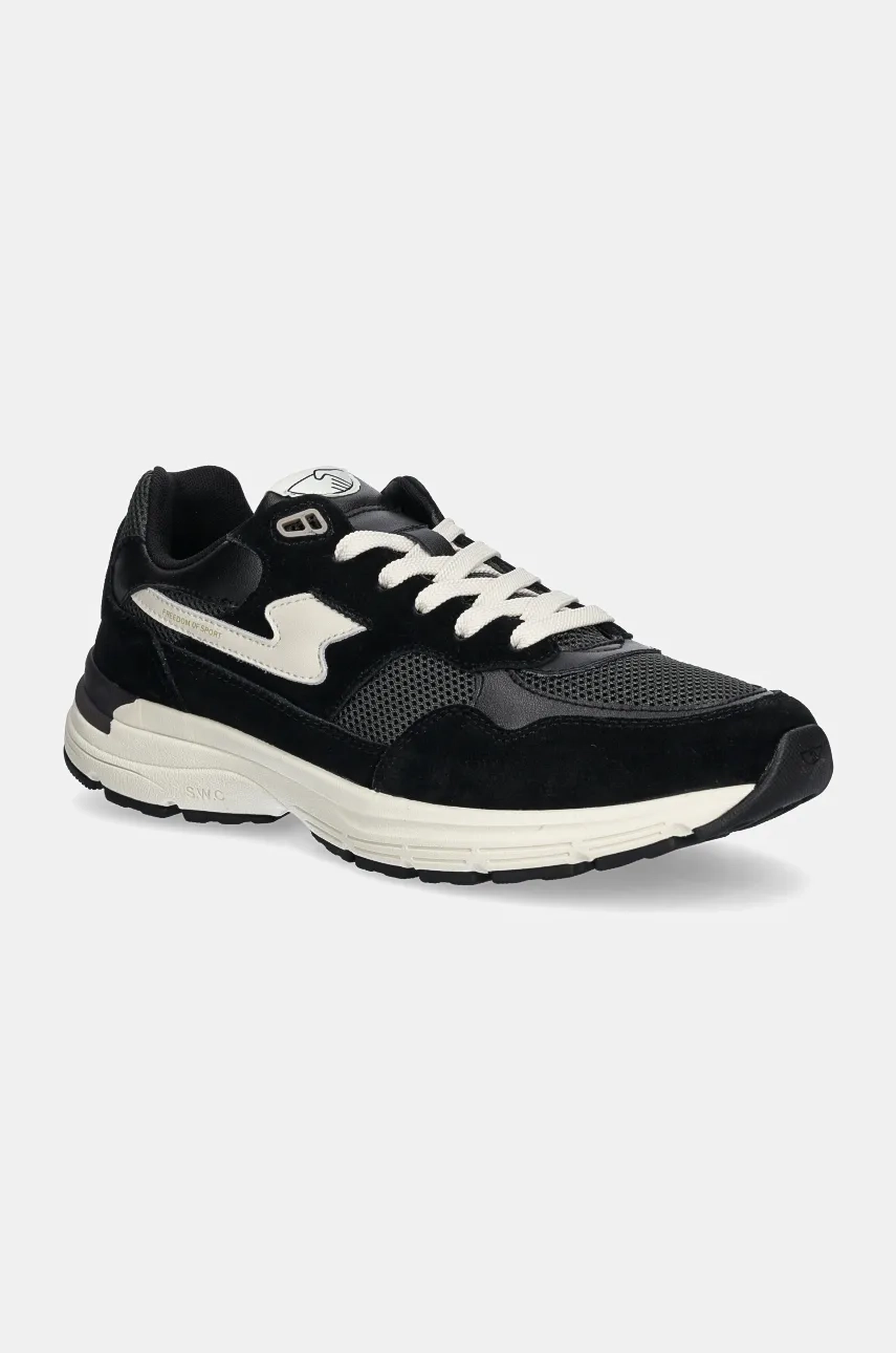 

Кроссовки Amiel S-Strike Suede Mix Stepney Workers Club, черный