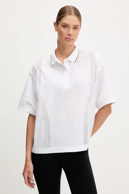 

Поло Lacoste, белый