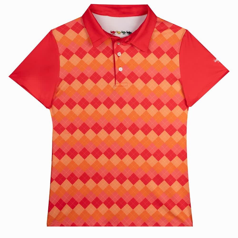 

Поло Oxy Golf College Red, оранжевый