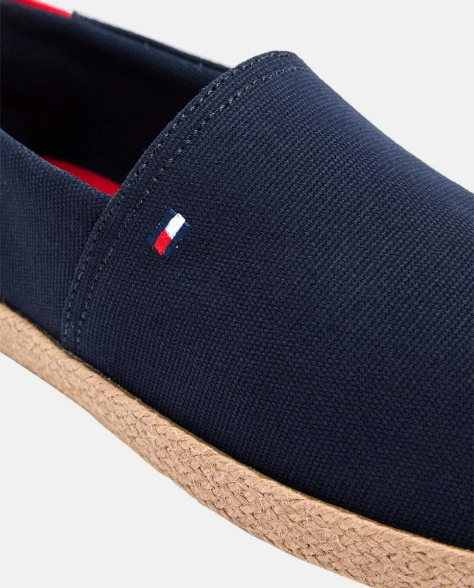 Хлопковая эспадрилья с флагом Tommy Hilfiger, темно-синий — фото 3