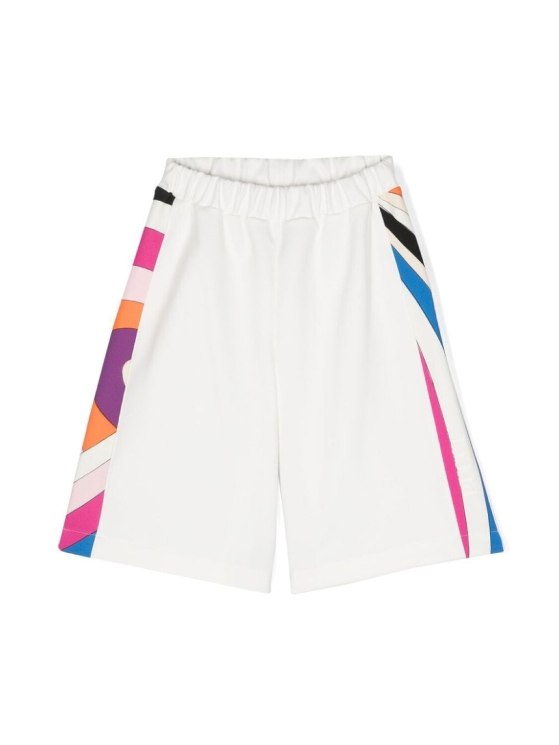 

Шорты с контрастной вставкой PUCCI Junior, белый