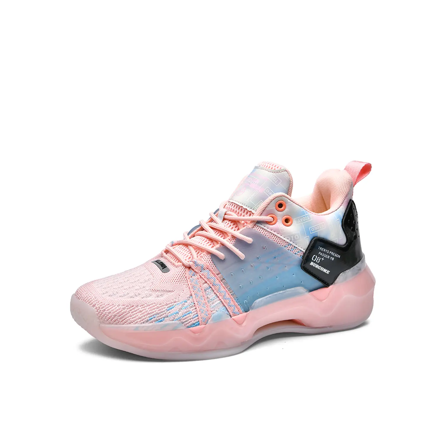 

Баскетбольные кроссовки Basketball Shoes Unisex Low-Top Burcome, зеленый