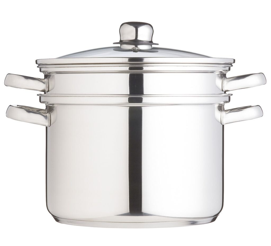 

Универсальная пароварка KitchenCraft, 26 см, кастрюля из нержавеющей стали, кастрюля для приготовления пасты на пару Kitchen Craft