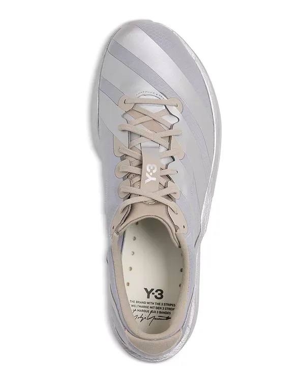 Кроссовки Adios 9 Y-3, Silver — фото 2