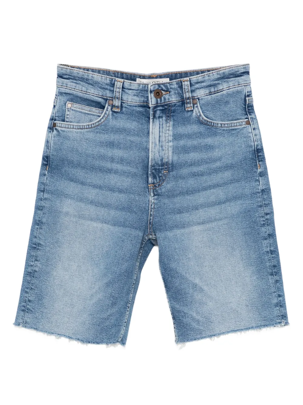 

Джинсовые шорты с бахромой Marc O'Polo, синий