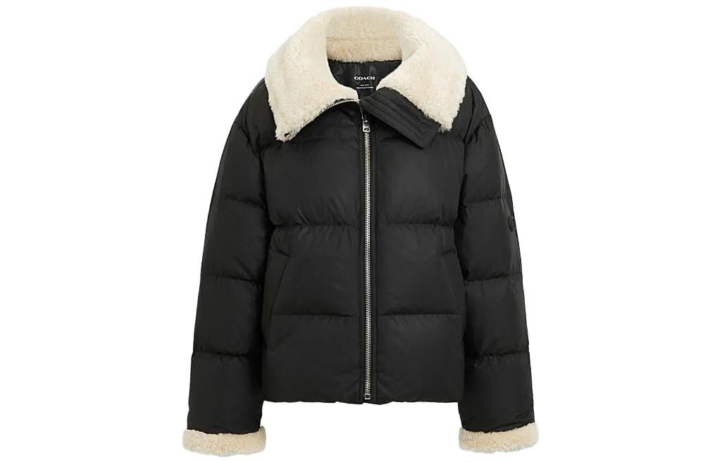 

COACH Женский пуховик, цвет Black